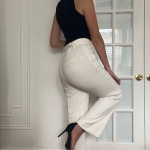 Ann Taylor White Trousers